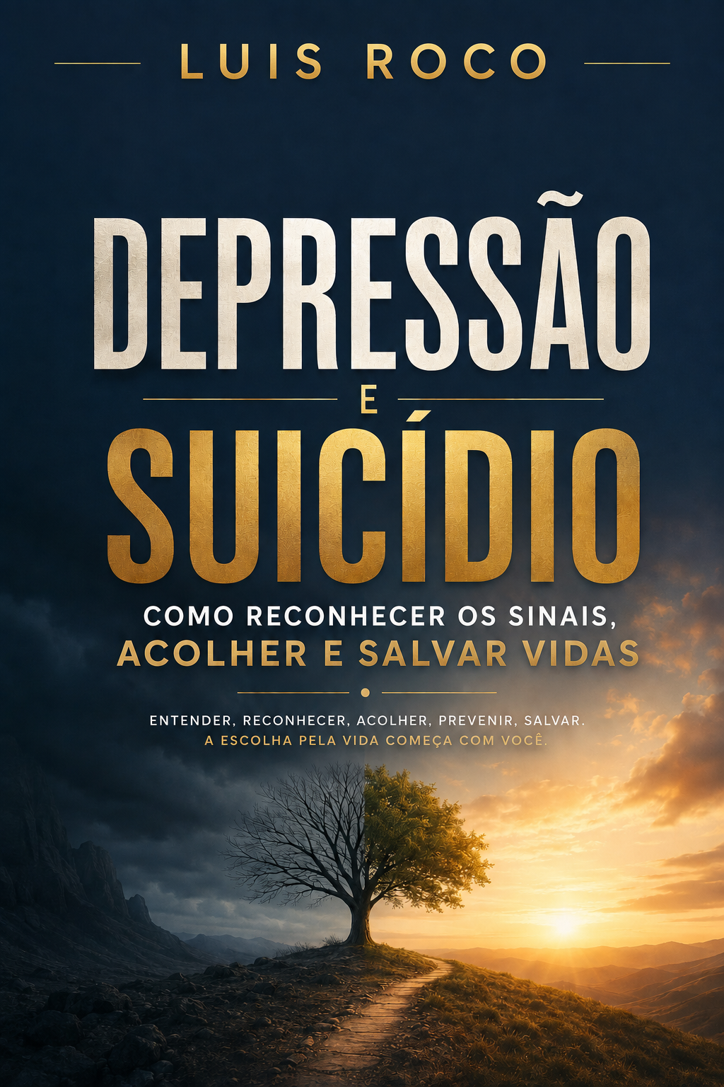 Capa do livro Depressão e Suicídio, de Luis Roco